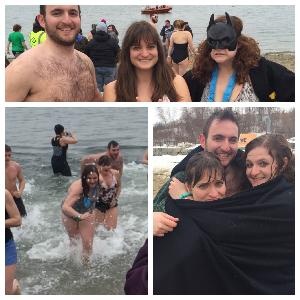 Me and my sibs when we first did the Polar Plunge back in 2015!